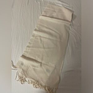 YSL wool and cashmere scarf